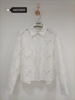 Full Panel Cutwork Lace Shirt – cutwork lace | XM Fashion Mfg
