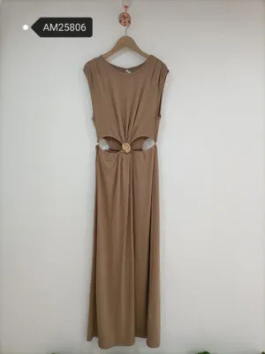Cutout Shell Hardware Dress – Waist cutouts | XM Fashion Mfg